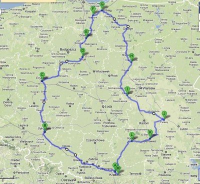 Preliminary Route
